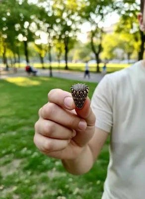 Gold plated men’s ring