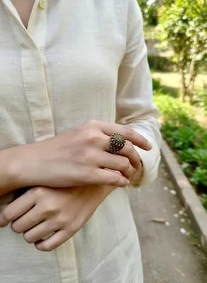 Gold plated men’s ring