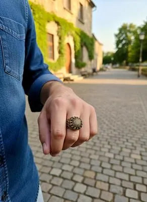 Gold plated men’s ring