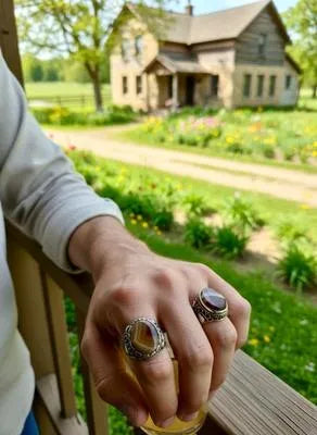 Turkish Design Silver Plated Men's Ring