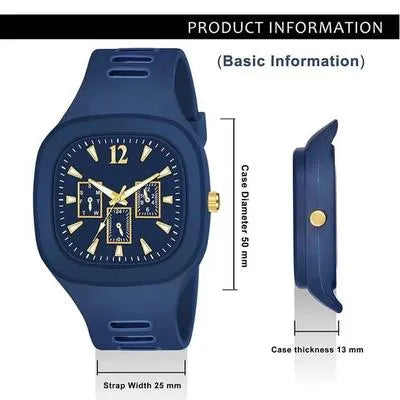 Analogue Fashionable Watch for Men – Stylish Daily Wear Timepiece