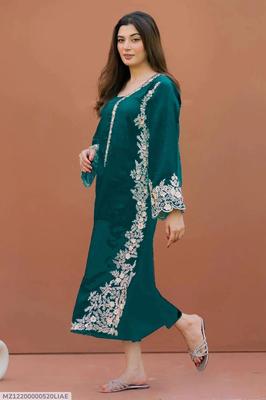 Ladies Unstitched Embroidered 2 Piece Dress | Formal & Casual Wear