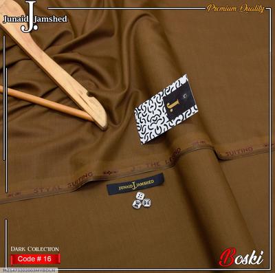 Men’s Boski Plain Suit Fabric (Unstitched)