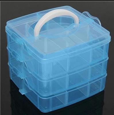 White Plastic Jewellery Box – 1 Pc Accessory Storage Organizer
