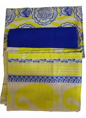 3 Pcs Women's Unstitched Printed Suit