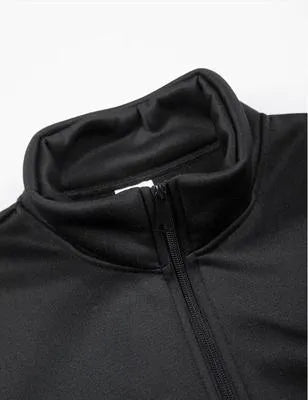 2 Pcs Men’s Fleece Plain Zipper Track Suit