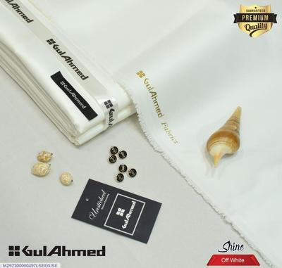 Premium Men’s Unstitched Cotton Plain Suit Fabric