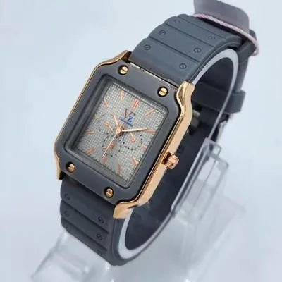 Women’s Premium Quartz Watch by VZ Collection – Modern Grey Strap